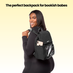 Woman wearing the Arlo Backpack