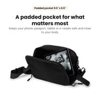 A padded pocket for what matters most