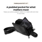 A padded pocket for what matters most