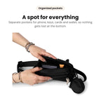 A spot for everything: organized pockets