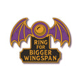 Ring for Bigger Wingspan Enamel Pin on a white background