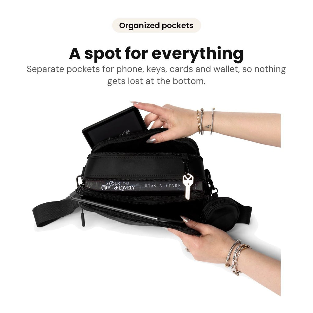 A spot for everything: organized pockets