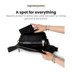 A spot for everything: organized pockets