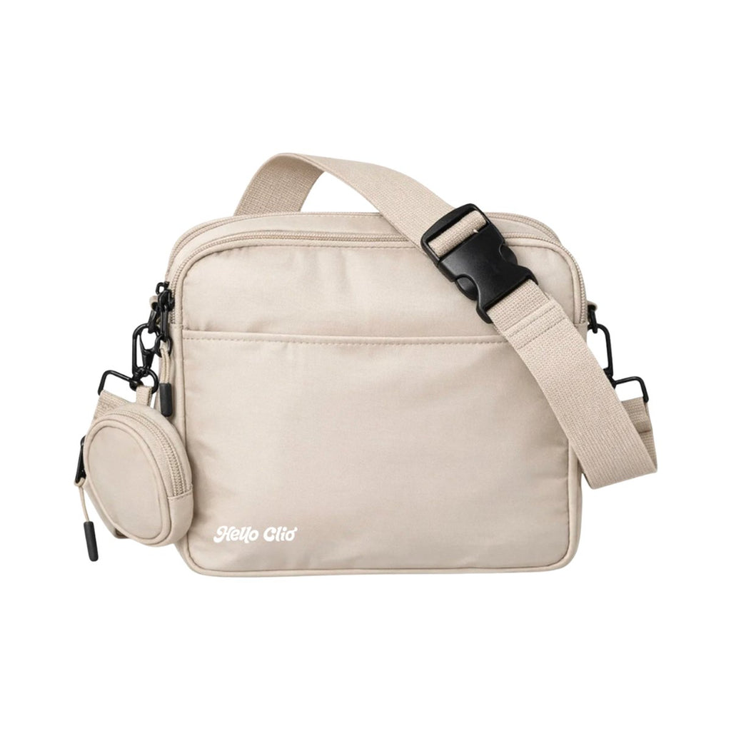 Triple Scoop crossbody belt bag in Iced Coffee (tan)